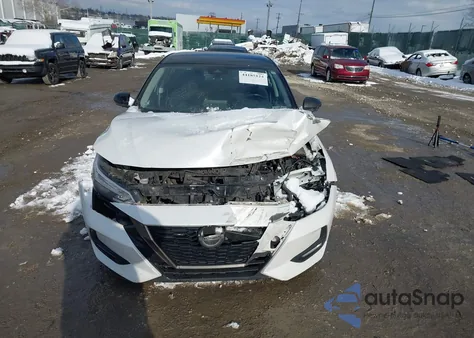 2020 Nissan Sentra Sr Xtronic Cvt z USA, uszkodzony, nr VIN 3N1AB8DV4LY217129